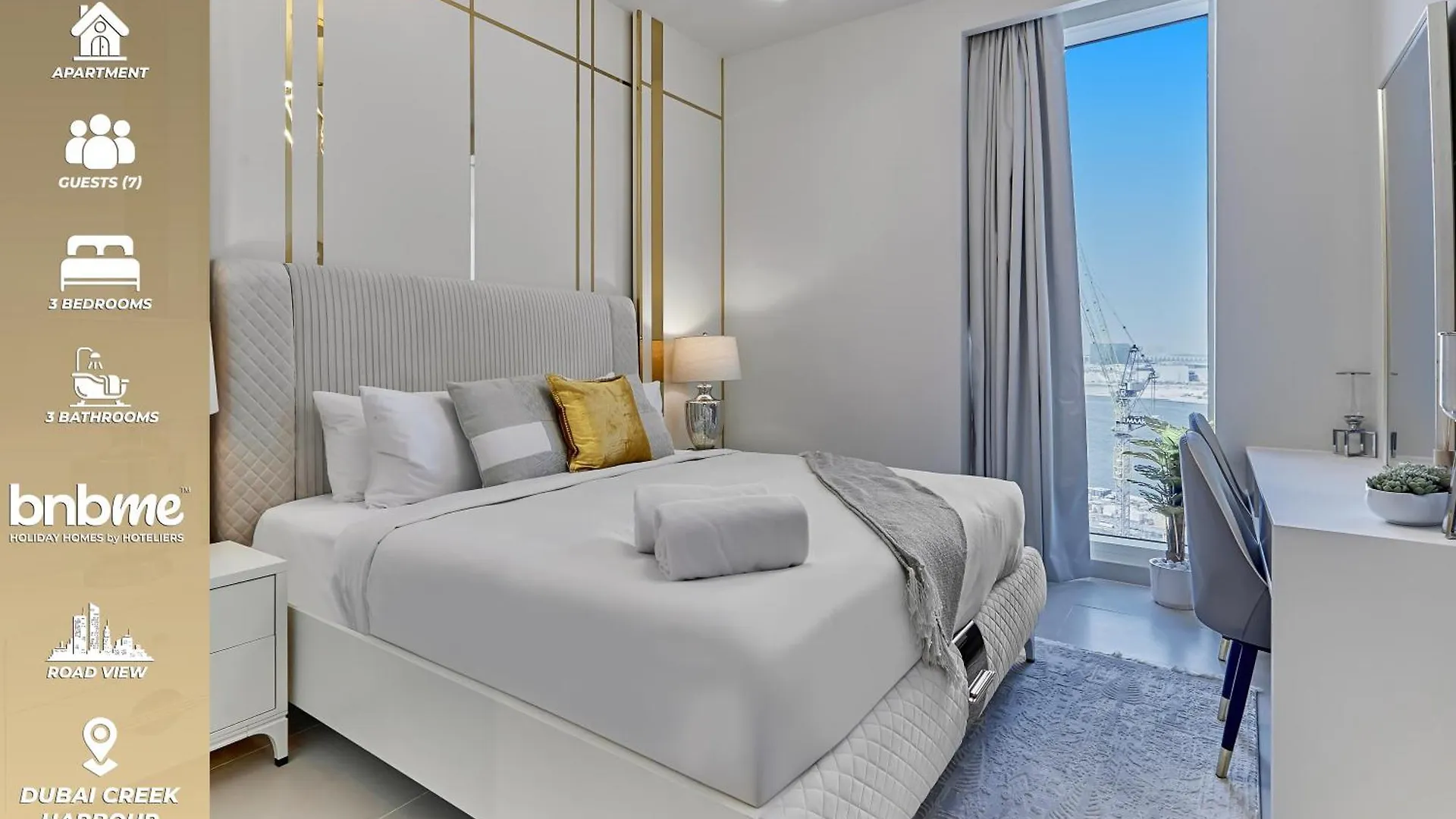 Bnbmehomes - Harbour Gate Tower 2 0*, Dubai